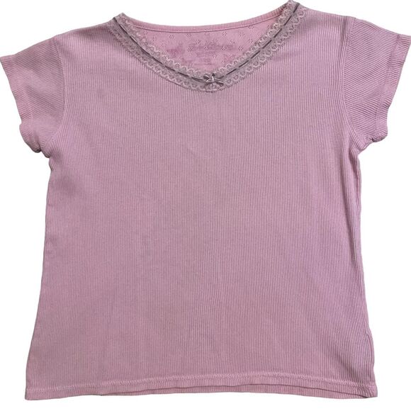 Y2k faded glory coquette feminine top - Picture 1 of 5